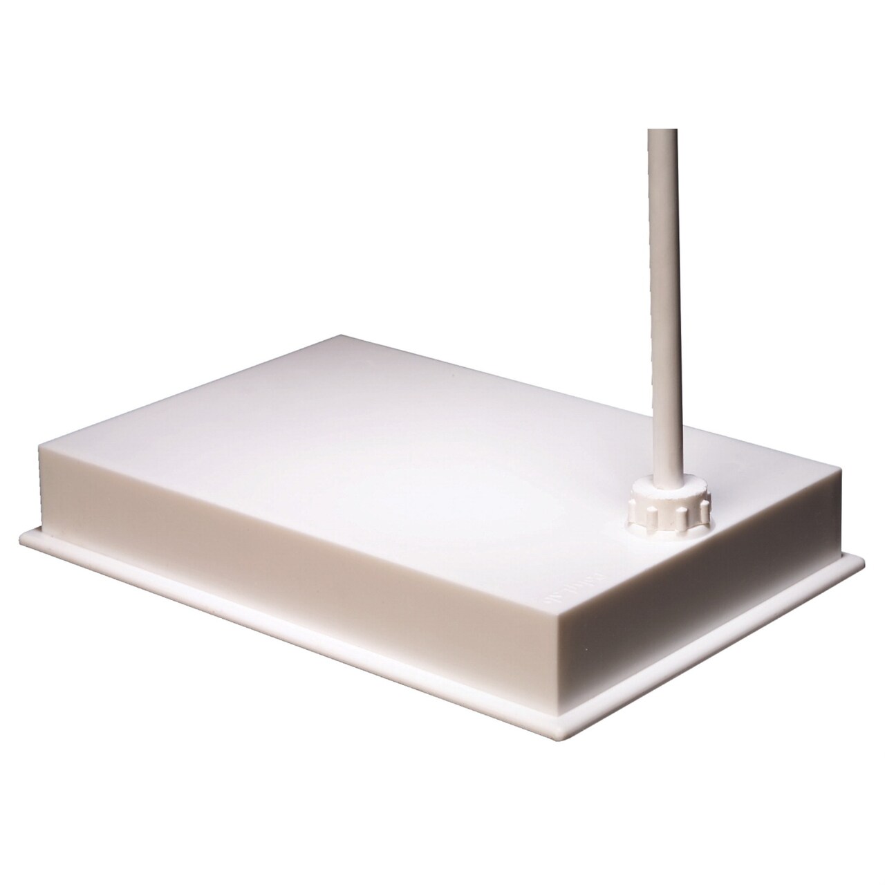 United Scientific Plastic Support Stand with Rod, 12 x 8 in Plastic Base, 30 x 1/2 in Rod